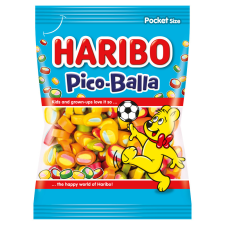 Haribo gumicukor 160 g Pico-Balla gyümölcsízű csokoládé és édesség