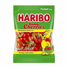  Haribo Happy Cherries gyümölcs ízű gumicukor 100g csokoládé és édesség