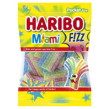 Haribo Haribo Miami Fizz gyümölcsízű gumicukorka 85 g csokoládé és édesség