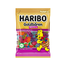 HARIBO Hungária Kft. Haribo 80g Goldbaren Wild Berry csokoládé és édesség
