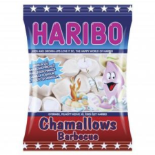 HARIBO Hungária Kft. Haribo Chamallows Barbecue vanília ízű habcukor 90 g csokoládé és édesség