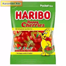 Haribo Meggyfürt (Happy Cherries) 100g 100 g csokoládé és édesség