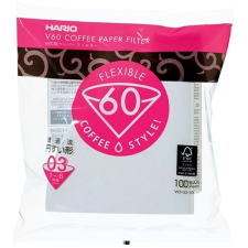 Hario papírové filtry V60-03 (VCF-03-100W), bílé, 100ks kávéfőző kellék