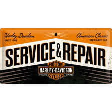  Harley Davidson Service &amp; Repair Fémtábla dekoráció