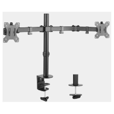 HARMANTRADE DLA12 13"-27" monitor asztali állvány fekete monitor kellék