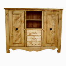  Harmónia két ajtós három fiókos komód bútor