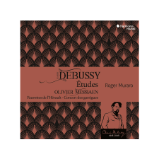 Harmonia Mundi Roger Muraro - Debussy: Études, Messiaen: Fauvettes de l'Hérault - Concert des garrigues (Cd) klasszikus