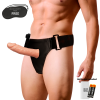 HARNESS ATTRACTION BENNY STRAP-ON HOLLOW EXTENDER  VIBRATOR 17 X 4.5 CM