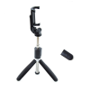  Háromlábú állvány, mobiltelefon stabilizáló, tripod és szelfi bot - távirányítóval / 60 cm (ST07)