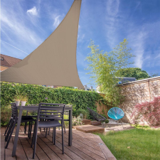  Háromszög alakú napvitorla 3x3x3m tópszín kerti bútor