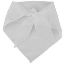  Háromszögkendő tű nélk, fehér,flísz (96x96x136cm; 1db) gyógyászati segédeszköz