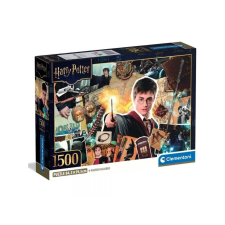 Harry Potter - A varázsvilág relikviái 1500 db-os compact puzzle - Clementoni puzzle, kirakós