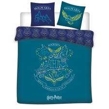 Harry Potter Blue dupla, kétszemélyes ágyneműhuzat 240×220cm, 63x63 cm Microfibre lakástextília