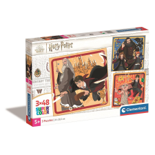  Harry Potter Chronicles 3x48 db-os puzzle Clementoni puzzle, kirakós