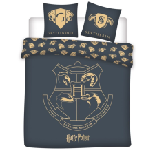 Harry Potter Grey dupla, kétszemélyes ágyneműhuzat 240×220cm, 63x63 cm Microfibre babaágynemű, babapléd