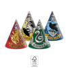  Harry Potter Hogwarts Houses Parti kalap, csákó 6 db-os FSC