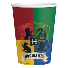Harry Potter Houses papír pohár 8 db-os 250 ml party kellék