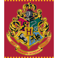 Harry Potter Red coral fleece, polár takaró 120x150cm lakástextília