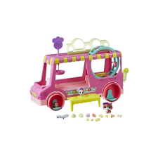 Hasbro Littlest Pet Shop LPS Cukrászautó szett játékfigura