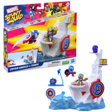 Hasbro Marvel Stunt and Squad Amerika Kapitány vs. Thanos Játékszett játékfigura