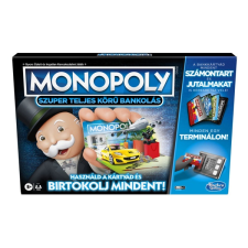 Hasbro Monopoly: Szuper teljes körű bankolás társasjáték