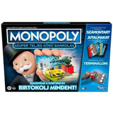 Hasbro Monopoly: szuper teljes körű bankolás társasjáték