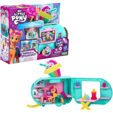 Hasbro My Little Pony Sunny Smoothie büfékocsi LED világítással játékfigura