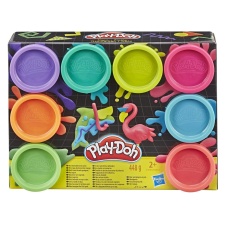 Hasbro Play-Doh 8 db-os gyurmakészlet - neon színek gyurma