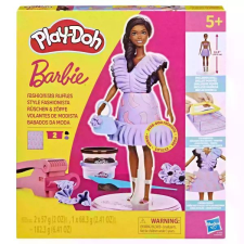 Hasbro Play-Doh: Barbie – Divatrajongó fodros kreatív szett kreatív és készségfejlesztő