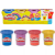Hasbro Play-Doh Csillámos gyurma, 4 tégely
