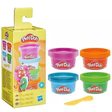 Hasbro Play-Doh: Mini színes készlet - 4 db-os, többféle kreatív és készségfejlesztő