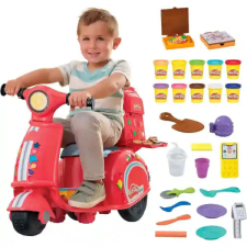 Hasbro Play-Doh Pizzafutár robogó bebitaxi gyurmakészlet gyurma