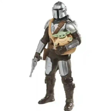 Hasbro Star Wars The Mandalorian - Mandalóri és Grogu interaktív akciófigurák 30cm játékfigura