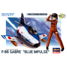  Hasegawa EGG PLANE F-86 Sabre Blue Impulse  (TH16) makett