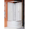  Hátfalas zuhanykabin tálcával negyedköríves mélytálcás zuhanykabin 90X90X200