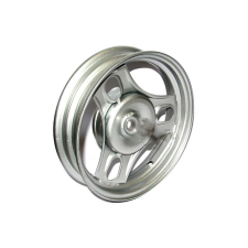 Hátsó felni 2,15x10 Peugeot Ludix 10'' ezüst motorkerékpár felni
