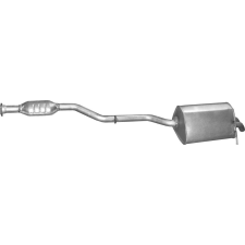  hátsó kipufogódob K13_210ALU kipufogó alkatrész