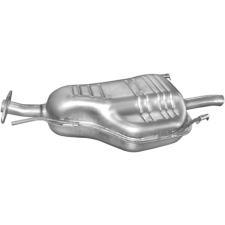  hátsó kipufogódob K17_537ALU kipufogó alkatrész