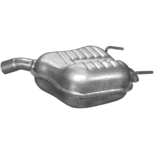  hátsó kipufogódob K17_616ALU kipufogó alkatrész