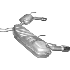  hátsó kipufogódob K17_69ALU kipufogó alkatrész