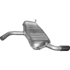  hátsó kipufogódob K23_78ALU kipufogó alkatrész