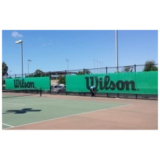 Háttérháló zöld Wilson 2mx18m tenisz felszerelés