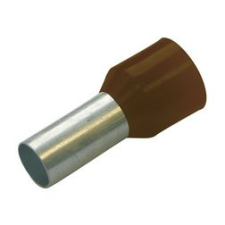 HAUPA Érvéghüvely szigetelt normál 25mm2 16mm barna Haupa - 270750 villanyszerelés