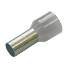 HAUPA Érvéghüvely szigetelt normál 4mm2 18mm szürke Haupa - 270816 villanyszerelés