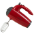 Hausberg HB-4119RS kézi mixer, 5 sebesség, 300 W teljesítmény, réz motor, piros