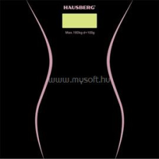 Hausberg HB-6003NG üveg fürdőszobai mérleg (HB-6003NG) mérleg