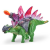 Hausmann Robo alive: dino wars stegosaurus harci felszerelésben, 1. széria