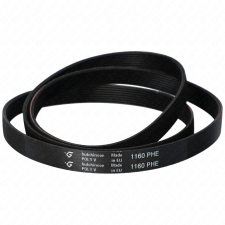 Hausmeister 1160 8PHE Bordásszíj, fekete HAUSMEISTER mosógép beépíthető gépek kiegészítői