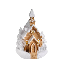  Havas templom, mérete: 6,5x9,5 cm dekorációs kellék