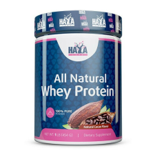 Haya Labs - 100% All Natural Whey Protein / Natural Cacao 454g - Tejsavófehérje vitamin és táplálékkiegészítő